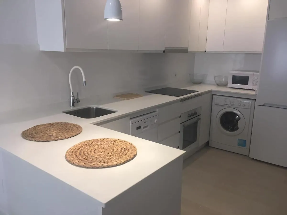 شقة Malagueta Blue Beach مالقة